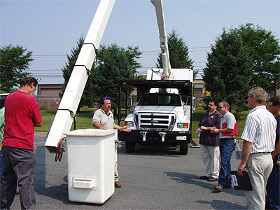 Safe Operation of a Bucket Truck