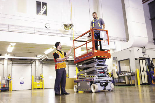 Safe Operation of an Aerial Work Platforms
