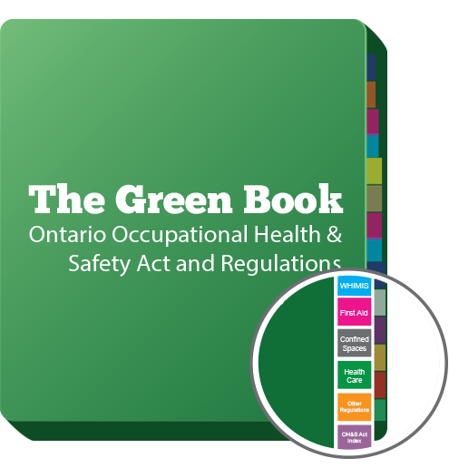 The Green Book with the index highlighted